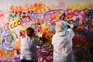 塗鴉不是年輕人的專利！65+都可參與街頭藝術