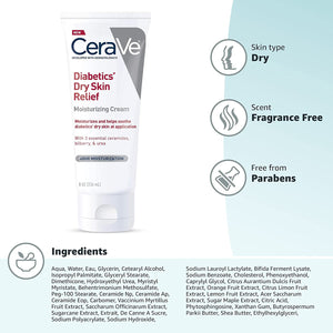 CeraVe 糖尿病適用 - 乾性肌膚保濕霜 (236毫升)