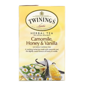 Twinings 洋甘菊蜂蜜香草茶 - 不含咖啡因 (20包)