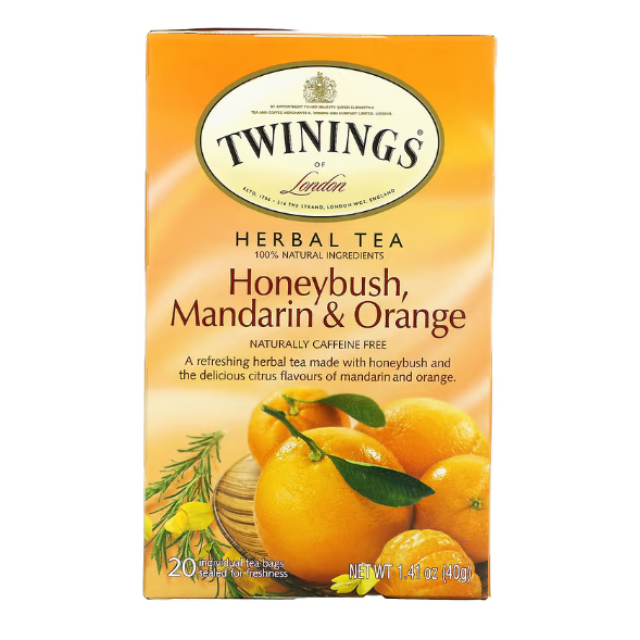 Twinings 蜜樹蜜柑茶 - 不含咖啡因 (20包)