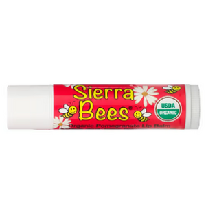 Sierra Bees 有機潤唇膏 - 石榴味